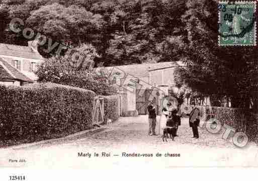 Ville de MARLYLEROI, carte postale ancienne