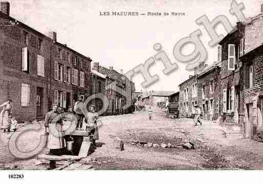 Ville de MAZURES(LES), carte postale ancienne Ville de MAZURES(LES), carte postale ancienne