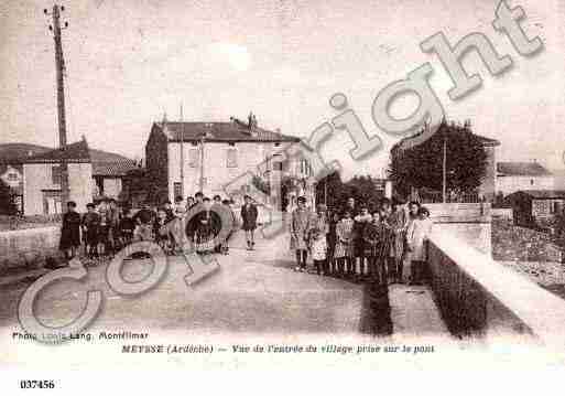 Ville de MEYSSE, carte postale ancienne