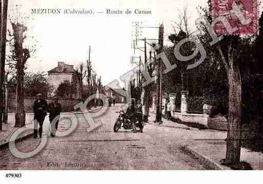 Ville de MEZIDONCANON, carte postale ancienne