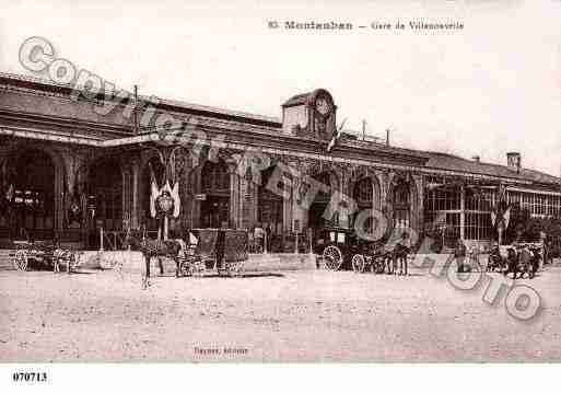 Ville de MONTAUBAN, carte postale ancienne Ville de MONTAUBAN, carte postale ancienne