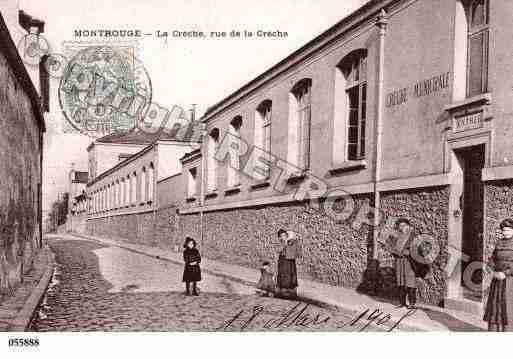 Ville de MONTROUGE, carte postale ancienne