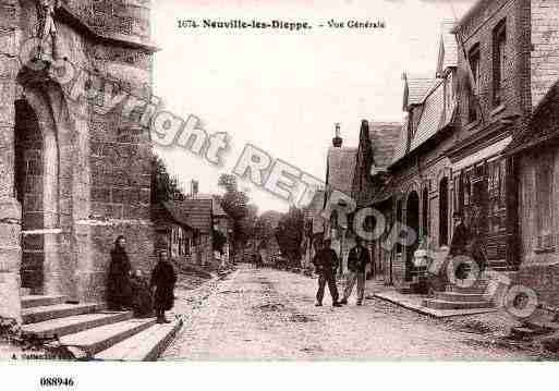 Ville de NEUVILLELESDIEPPE, carte postale ancienne