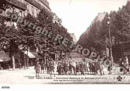 Ville de PARIS19, carte postale ancienne