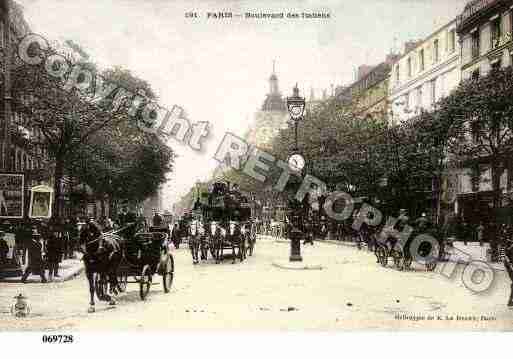 Ville de PARIS2, carte postale ancienne