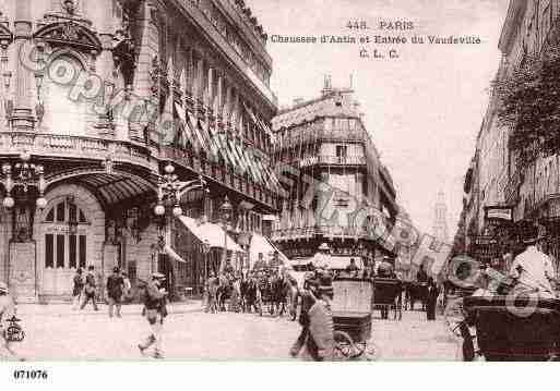 Ville de PARIS9, carte postale ancienne