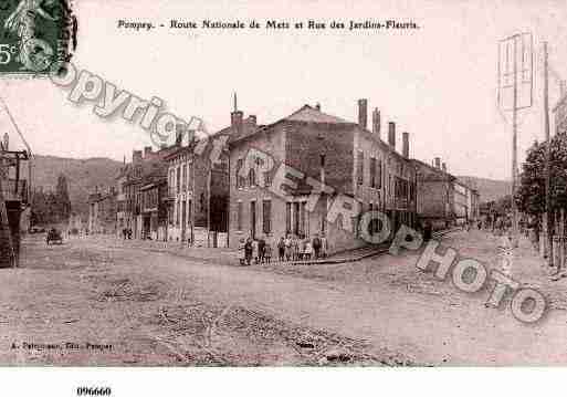 Ville de POMPEY, carte postale ancienne