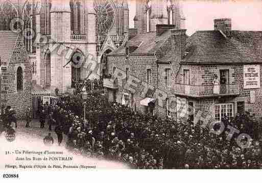 Ville de PONTMAIN, carte postale ancienne