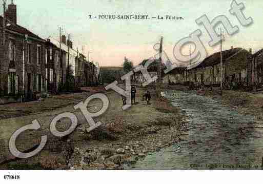 Ville de POURUSAINTREMY, carte postale ancienne