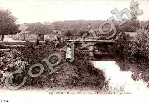 Ville de RICEYS(LES), carte postale ancienne