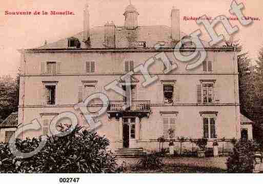 Ville de RICHARDMENIL, carte postale ancienne