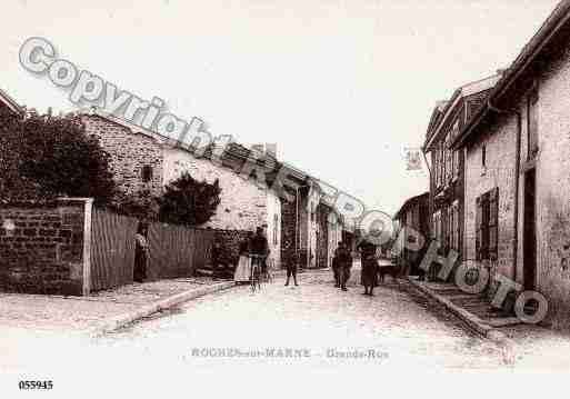 Ville de ROCHESSURMARNE, carte postale ancienne