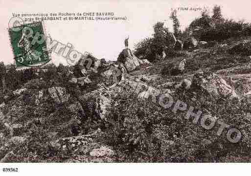 Ville de SAINTBARBANT, carte postale ancienne