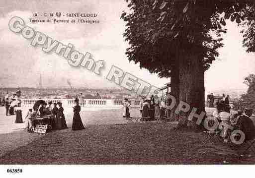 Ville de SAINTCLOUD, carte postale ancienne