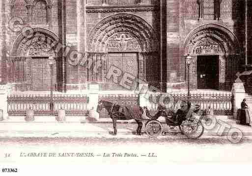 Ville de SAINTDENIS, carte postale ancienne