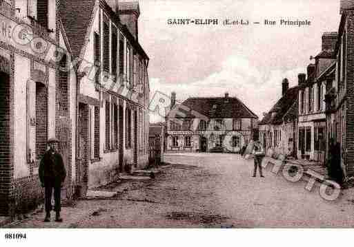 Ville de SAINTELIPH, carte postale ancienne