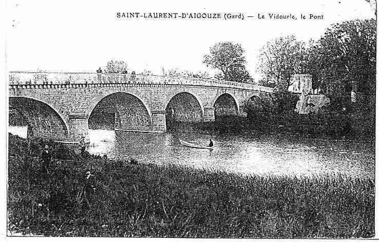 Ville de SAINTLAURENTD'AIGOUZE, carte postale ancienne