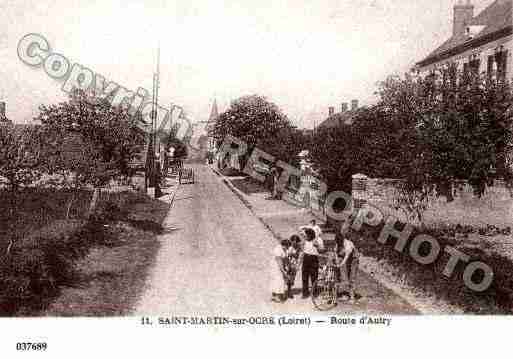 Ville de SAINTMARTINSUROCRE, carte postale ancienne