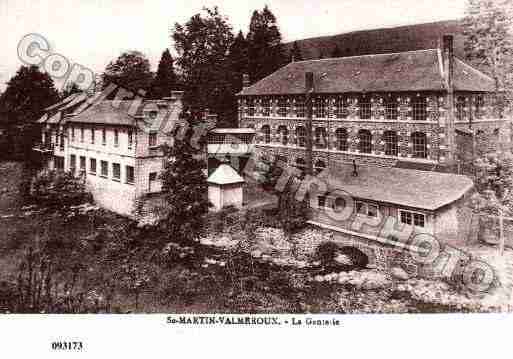 Ville de SAINTMARTINVALMEROUX, carte postale ancienne