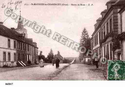 Ville de SAINTMAURICELESCHARENCEY, carte postale ancienne Ville de SAINTMAURICELESCHARENCEY, carte postale ancienne