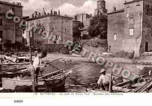 Ville de SAINTTROPEZ, carte postale ancienne