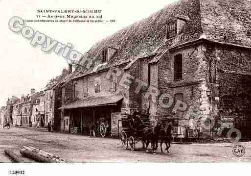 Ville de SAINTVALERYSURSOMME, carte postale ancienne