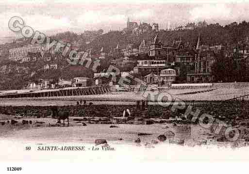 Ville de SAINTEADRESSE, carte postale ancienne