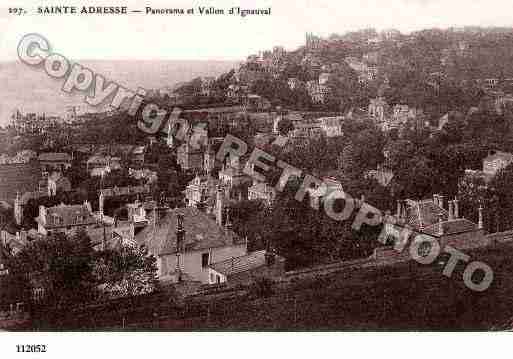 Ville de SAINTEADRESSE, carte postale ancienne