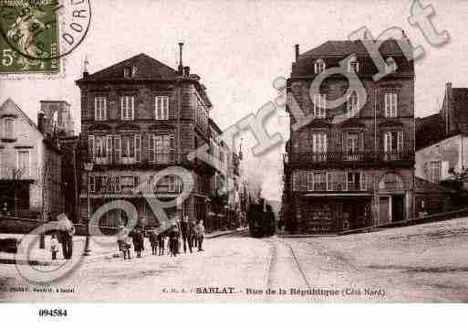 Ville de SARLATLACANEDA, carte postale ancienne