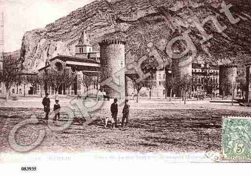 Ville de SISTERON, carte postale ancienne