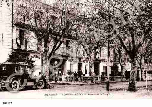 Ville de SISTERON, carte postale ancienne