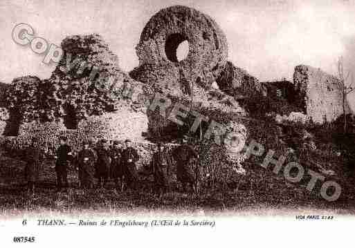 Ville de THANN, carte postale ancienne