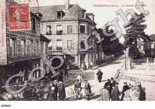 Ville de THIBERVILLE, carte postale ancienne Ville de THIBERVILLE, carte postale ancienne