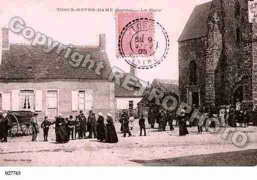 Ville de TORCEENVALLEE, carte postale ancienne