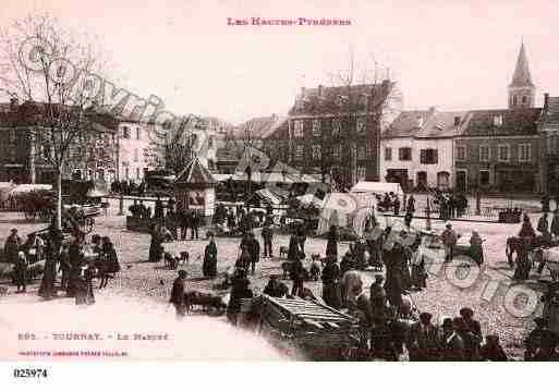 Ville de TOURNAY, carte postale ancienne
