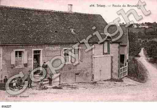 Ville de TRIZAYCOUTRETOT, carte postale ancienne