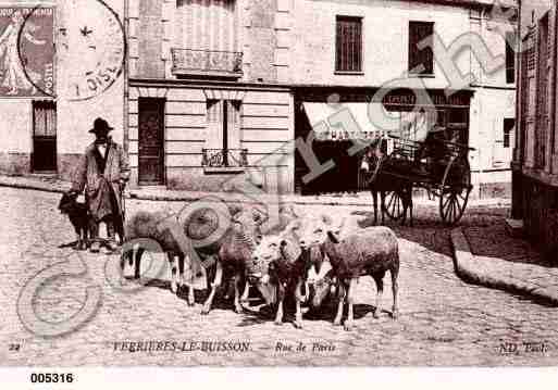 Ville de VERRIERESLEBUISSON, carte postale ancienne