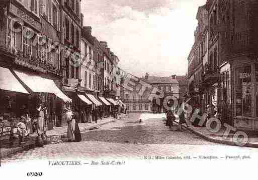 Ville de VIMOUTIERS, carte postale ancienne