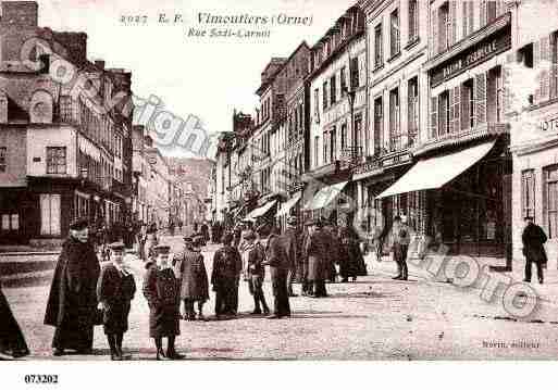 Ville de VIMOUTIERS, carte postale ancienne