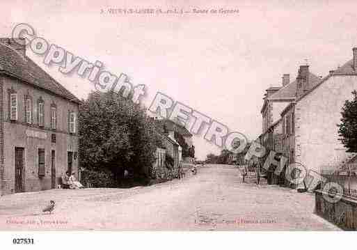 Ville de VITRYSURLOIRE, carte postale ancienne