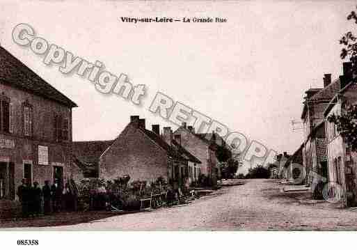 Ville de VITRYSURLOIRE, carte postale ancienne Ville de VITRYSURLOIRE, carte postale ancienne