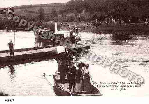 Ville de ANGERS, carte postale ancienne