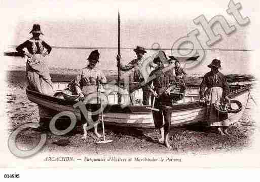 Ville de ARCACHON, carte postale ancienne