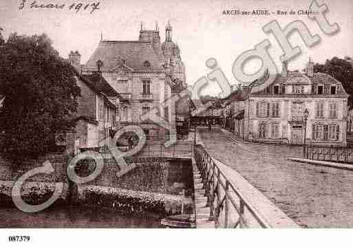 Ville de ARCISSURAUBE, carte postale ancienne