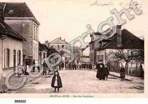 Ville de ARCISSURAUBE, carte postale ancienne