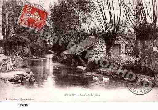 Ville de AUTRUYSURJUINE, carte postale ancienne