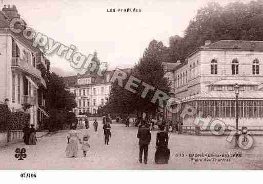 Ville de BAGNERESDEBIGORRE, carte postale ancienne