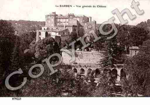 Ville de BARBEN(LA), carte postale ancienne