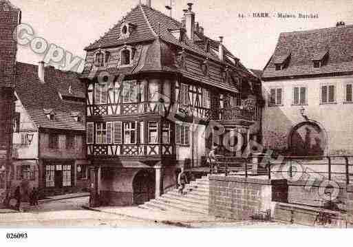 Ville de BARR, carte postale ancienne