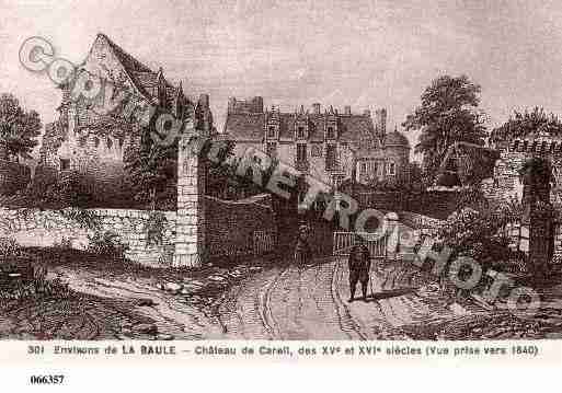 Ville de BAULE(LA), carte postale ancienne